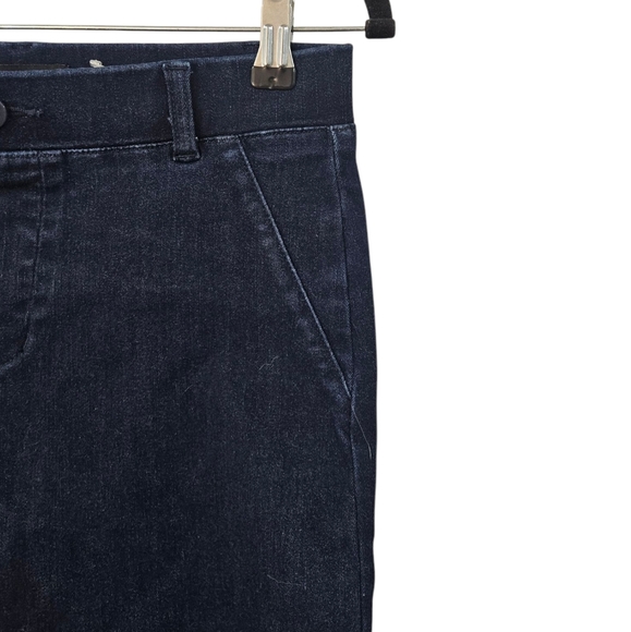 NWT Betabrand Straight-Leg Denim Yoga Pants Size SP - Picture 4 of 7